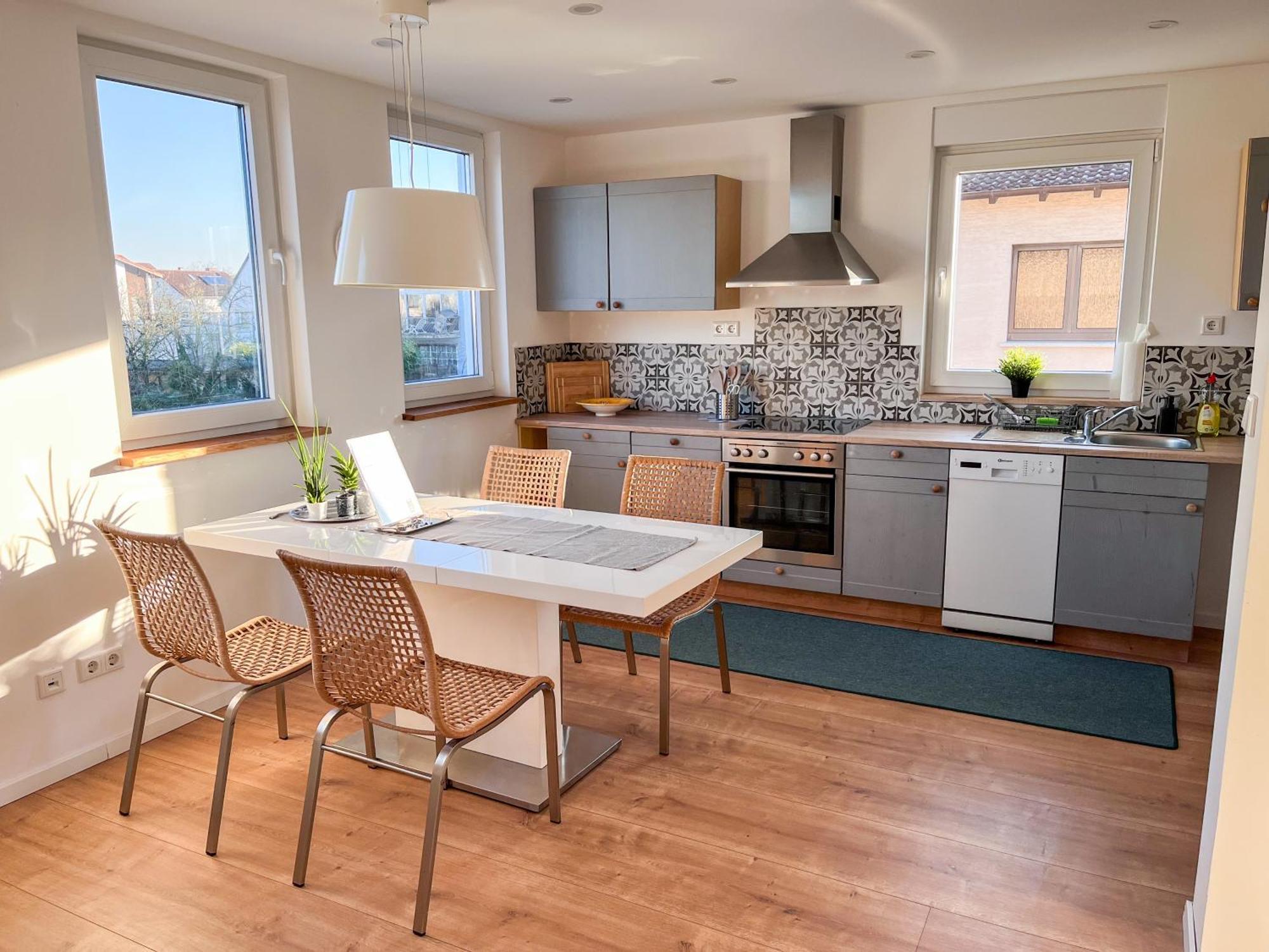 Helle Und Gemuetliche Ferienwohnung In لورش المظهر الخارجي الصورة